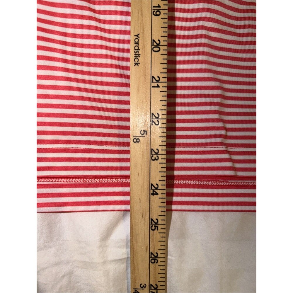 EP Pro Tour Tech Polyester Polo Golf Shirt Women Size XL Striped Performance - Picture 9 of 10